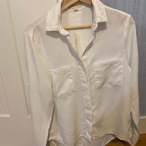 Cloth and stone white tencel shirt